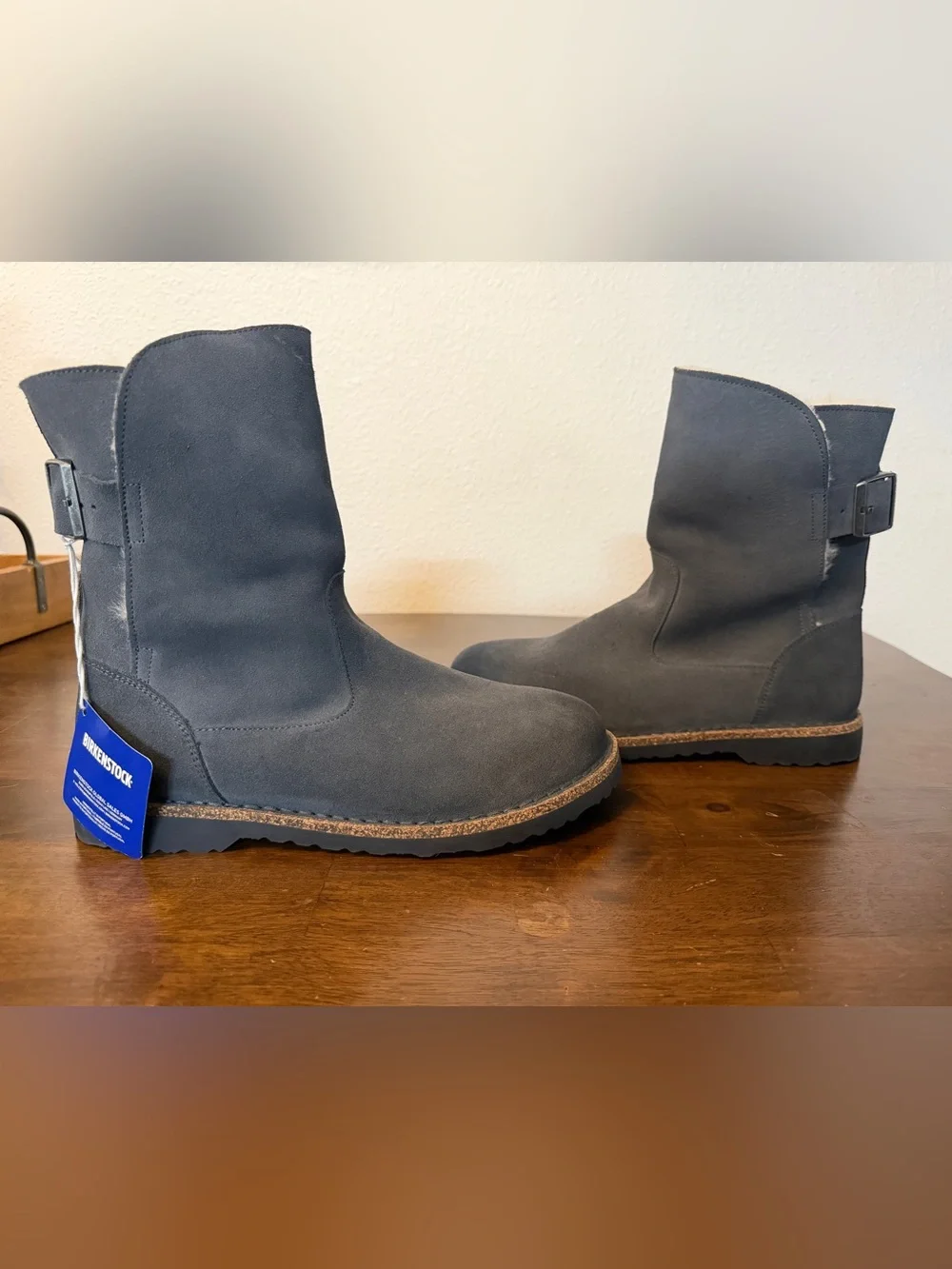 Birkenstock comfortable gray